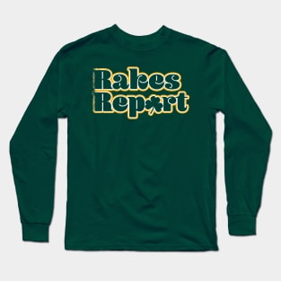 Rakes Report - Retro Logo Long Sleeve T-Shirt